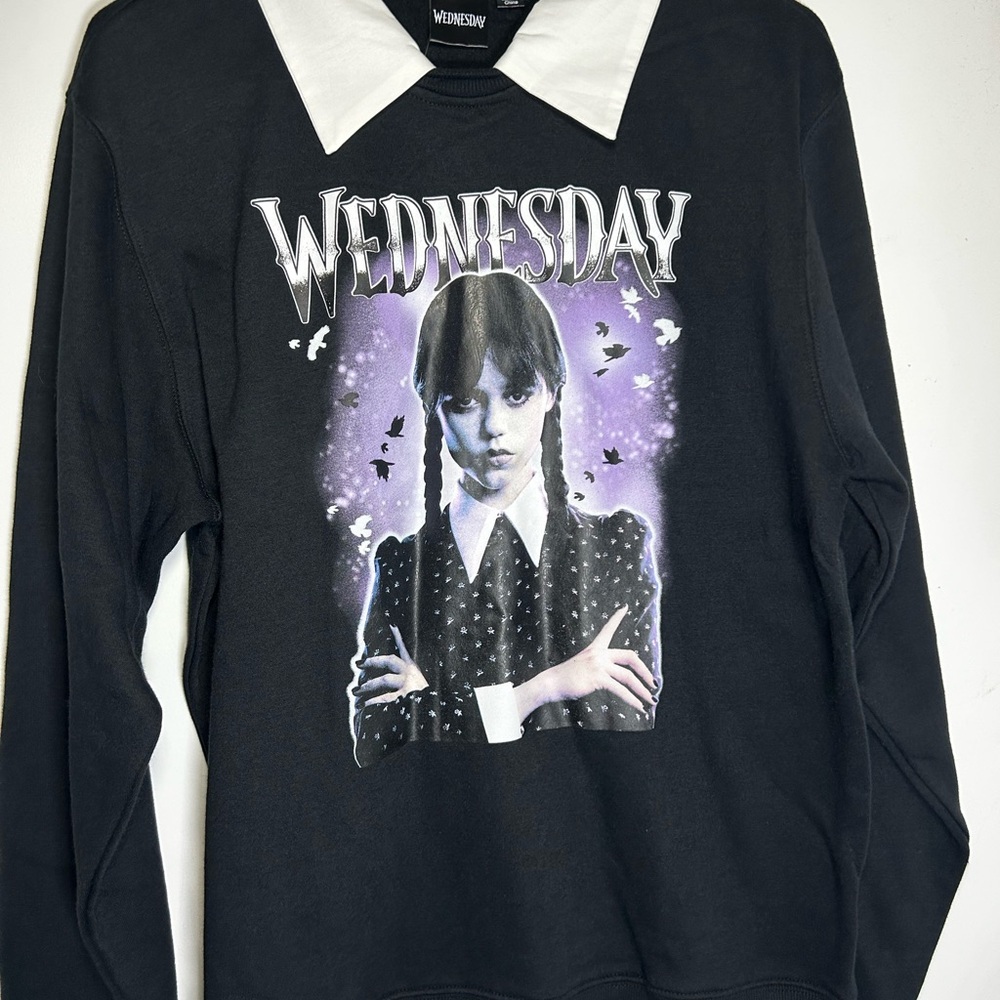 Black Graphic Women's Sweater